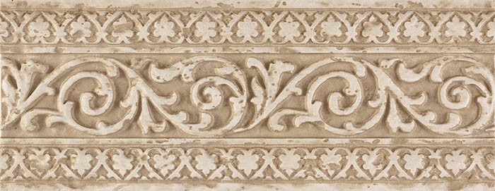Керамическая плитка LIST. BLASON CREMA 12*31 / коллекция TIVOLI / производитель Saloni / страна Испания