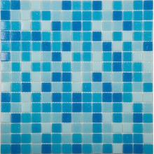 MIX1 стекло синий (сетка)(20*20*4) 327*327