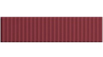 4101159 Плитка BISCUIT STRIP BORDEAUX 5x20 см