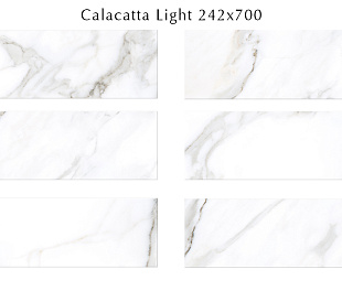 Calacatta Light 24.2x70