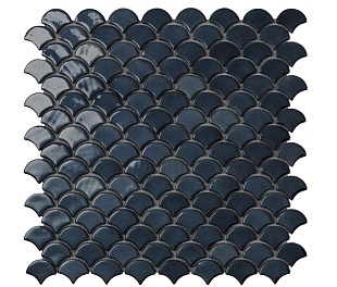 Мозаика Soul  6005 Черный (на сетке) (0,087м2)