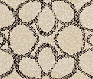 Декор Absolute Fascia Fiore Mosaico Crema Marfil 25*59,1