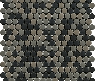 Glaze Dots Greys-Black Matt 31,5x29x0,6 - L244006761