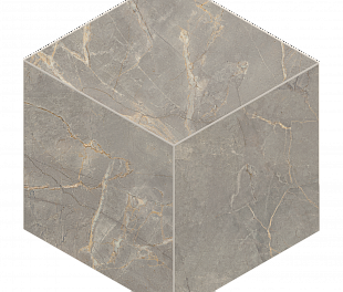 Плитка из керамогранита Estima Bernini 29x25 серый (Mosaic/BR03_NS/25x29/Cube)