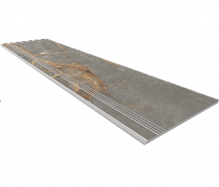 Плитка из керамогранита Ametis Intense 30x120 серый (70553)