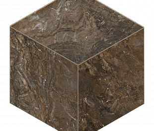 Плитка из керамогранита Estima Bernini 29x25 коричневый (Mosaic/BR04_NS/25x29/Cube)