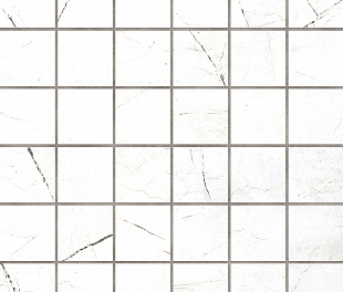 Плитка из керамогранита Estima Vision 30x30 белый (Mosaic/VS01_NS/30x30/5x5)