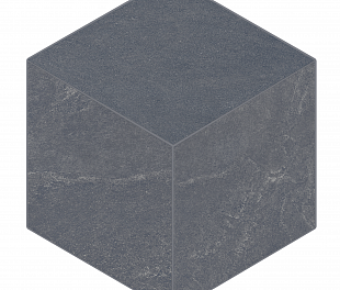 Плитка из керамогранита Estima Luna 29x25 черный (Mosaic/LN04_NS/TE04_NS/25x29/Cube)