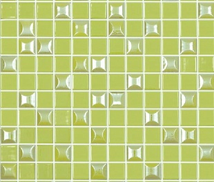 Мозаика Edna Mix 601 Зеленый (на сетке)