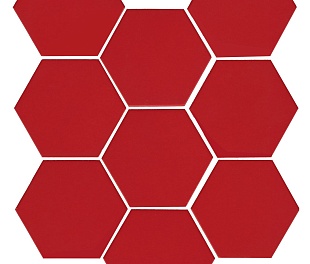 Плитка из керамогранита Kerama Marazzi Кальсада 10.4х12 красный (SG1009N)