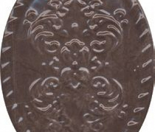 Декор Версаль коричневый 12х16