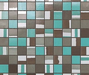 Dwell Turquoise  Mosaico Mix (9DMT) 30,5x30,5