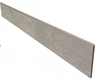 Плитка из керамогранита Estima Bernini 7x60 серый (Skirting/BR03_NS/7x60)
