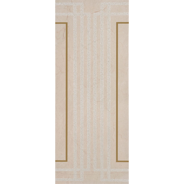 Керамическая плитка Декор DEC. HOME CROSSING MARFIL 	30x75 / коллекция GRACE ABK / производитель ABK / страна Италия
