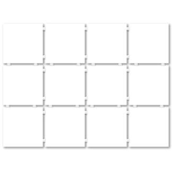 Керамогранит 1146H плитка настенная Конфетти белый блестящий Полотно 29,8х39,8 (0,922м2/27,66м2/30уп) / коллекция Конфетти 30х40 / производитель Kerama Marazzi / страна Россия