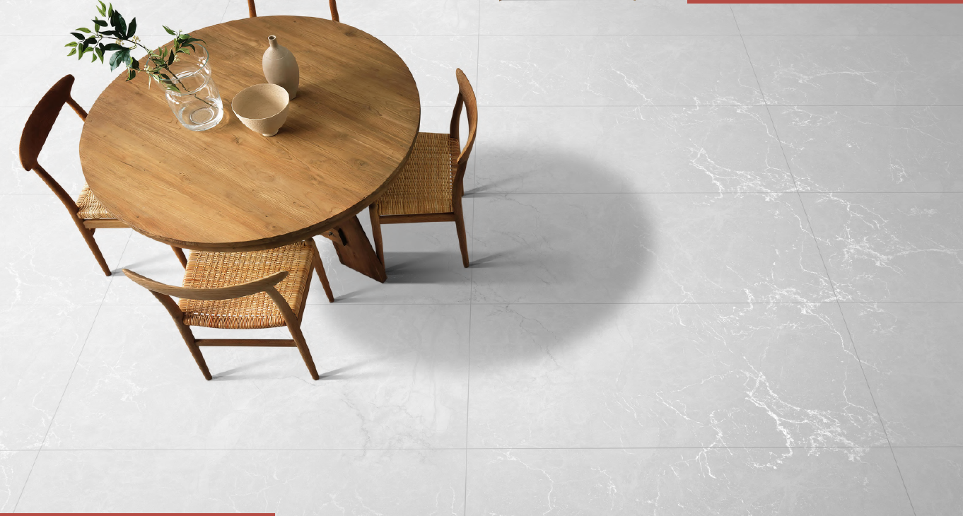 Керамогранит Керамогранит арт. RC 5031 BIANCO END CARVING переходящий рисунок / коллекция SOL / производитель PLITKA PLUS / страна Индия