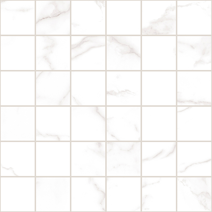 Керамическая плитка Palazzo bianco Мозаика MM13159 30x30 сатин обрезной / коллекция Palazzo / производитель LAPARET / страна Россия