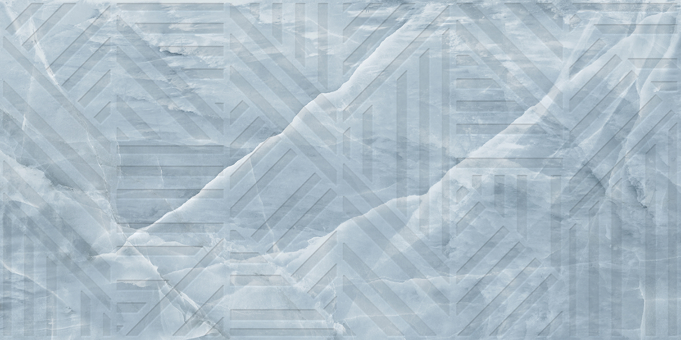 Керамогранит Керамогранит OPAL Decor Mint Blue Lush Plus 60x120 / коллекция OPAL Infinity Ceramica / производитель Infinity Ceramica / страна Индия