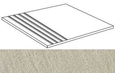 Керамическая плитка 3yR4 Ступень GRANIGLIATI LUSERNA GRADINO STRUTTURATO 30x30 см / коллекция GRANIGLIATI / производитель Atlas Concorde Italy / страна 