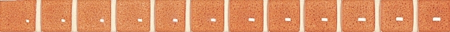 Керамогранит Бордюр керамич. FANCY ORANGE TESS. LISTELLO,  8мм, 1.5x20 / коллекция Fancy / производитель Atlas Concorde Italy / страна Италия