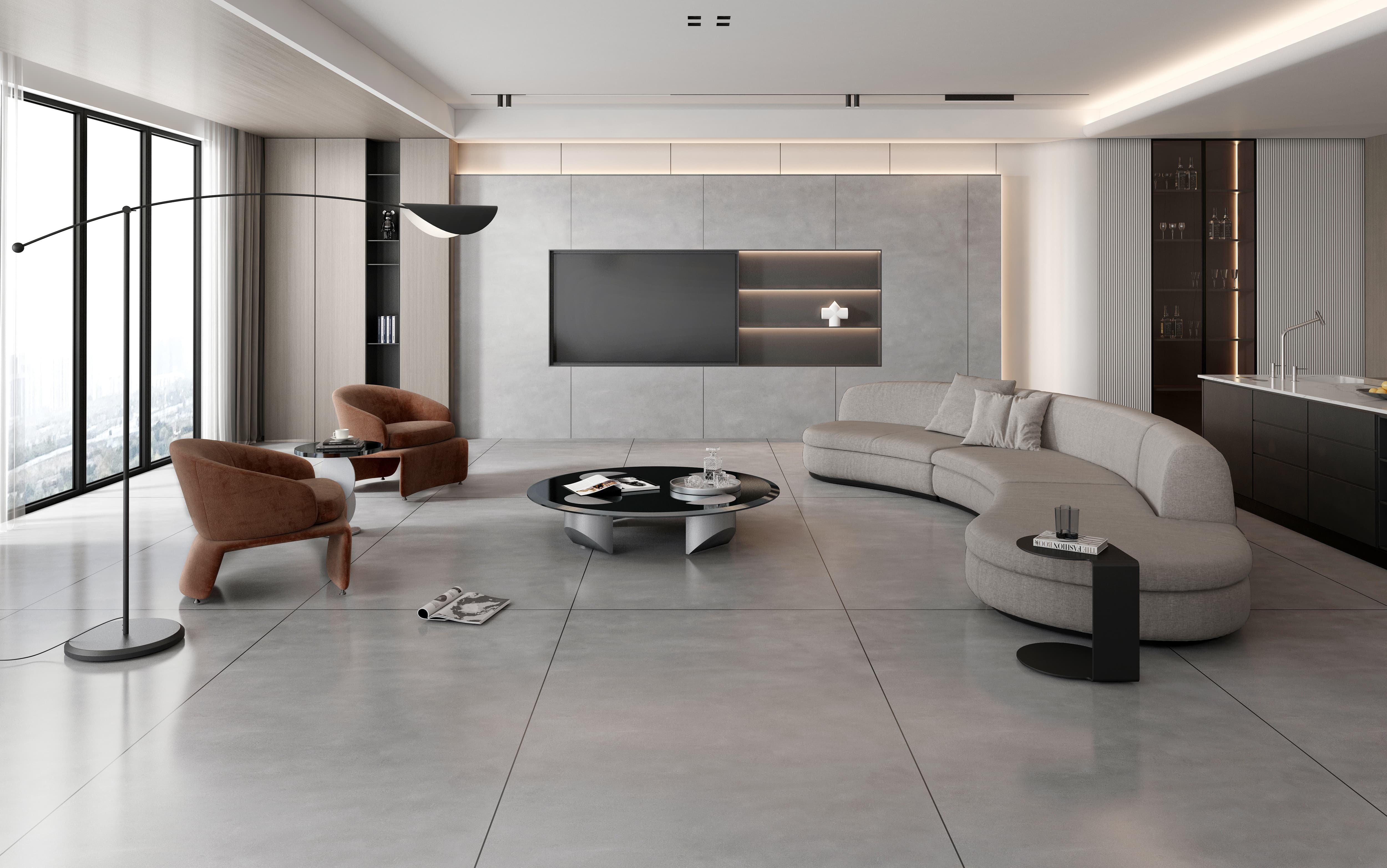 Керамогранит Керамогранит Luhuitou Bay 120 х 240 Матовый / коллекция Atlas Wide / производитель NT CERAMIC / страна 