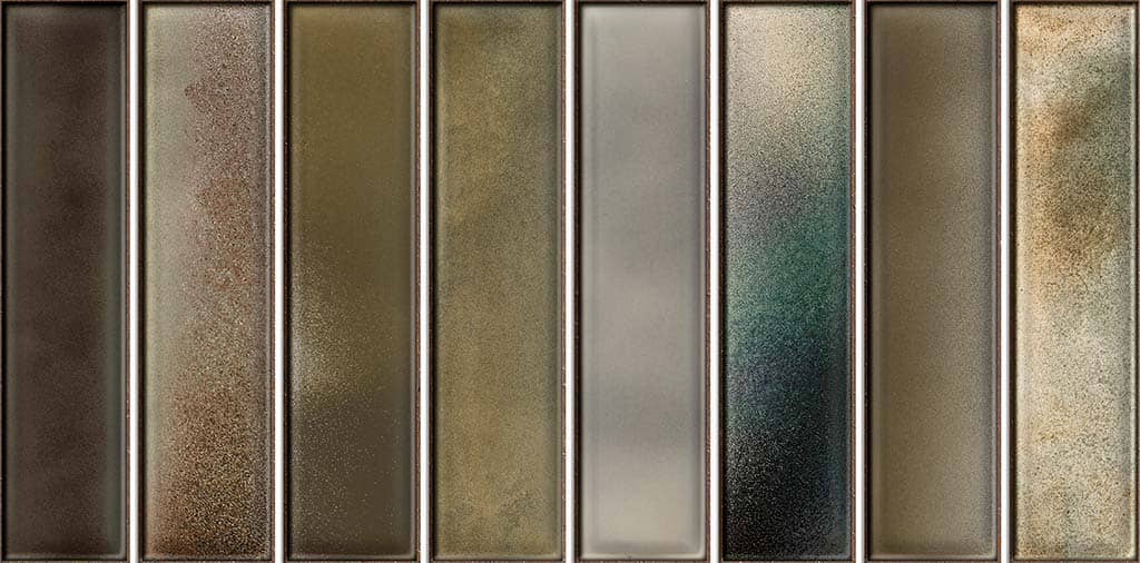 Керамическая плитка BOREALIS GREEN 15*30 (25 видов рисунка) / коллекция BOREALIS / производитель El Barco / страна Испания