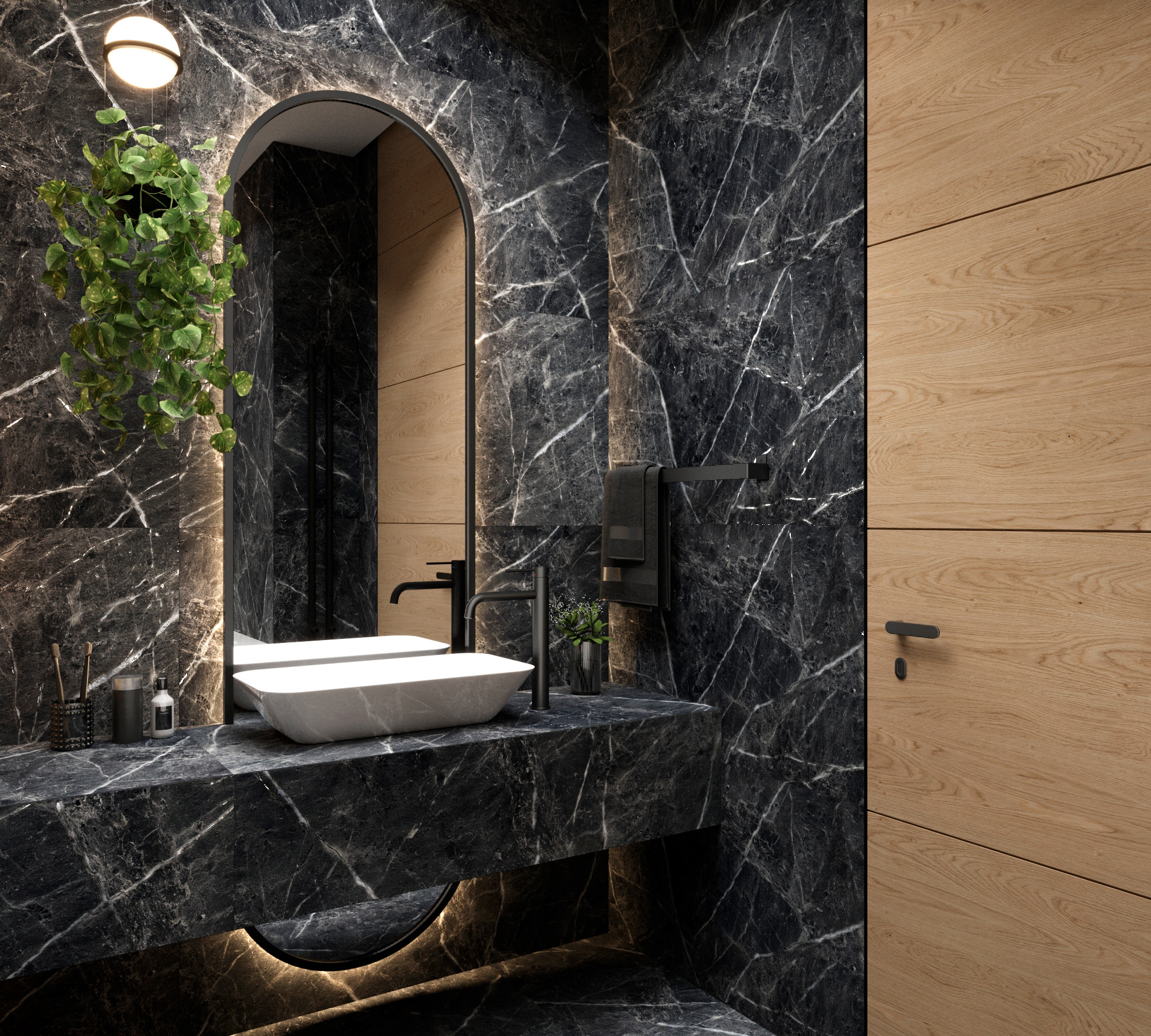 Керамогранит CASSERO NERO / коллекция arcadiaceramica / производитель Arcadia Ceramica / страна Индия
