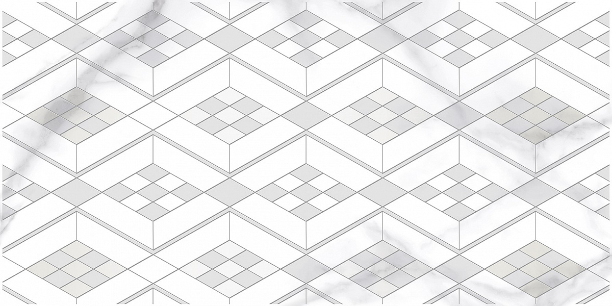 Керамическая плитка Керамическая плитка Декор 31.5*63 CALACATTA BIANCO / коллекция Calacatta Bianco КЕРЛАЙФ / производитель КЕРЛАЙФ / страна Россия