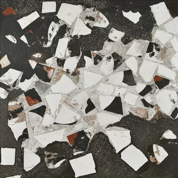 Керамогранит IC907DR КерГранит I COCCI GRAFITE SPACCATO RET 90x90 см / коллекция I Cocci FIORANESE / производитель FIORANESE / страна Италия