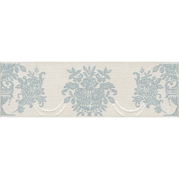 Керамогранит AD\A576\6402 Бордюр Борромео 25x7,7 (30шт) / коллекция Борромео 25х40 / производитель Kerama Marazzi / страна Россия