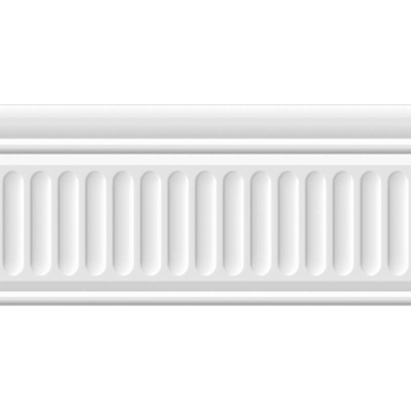 Керамогранит 19048\3F бордюр Бланше белый структурированный 9,9х20 (34шт) / коллекция Бланше 9,9х20 / производитель Kerama Marazzi / страна Россия
