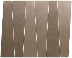 32458 КерГранит BAMBOO CHOCOLATE 5,6x22,4 см