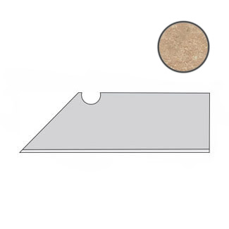 Керамическая плитка A0SK Спецэлемент AIX BEIGE BATTISCOPA SAG DX 7,2x30 см / коллекция AIX / производитель Atlas Concorde Italy / страна Италия