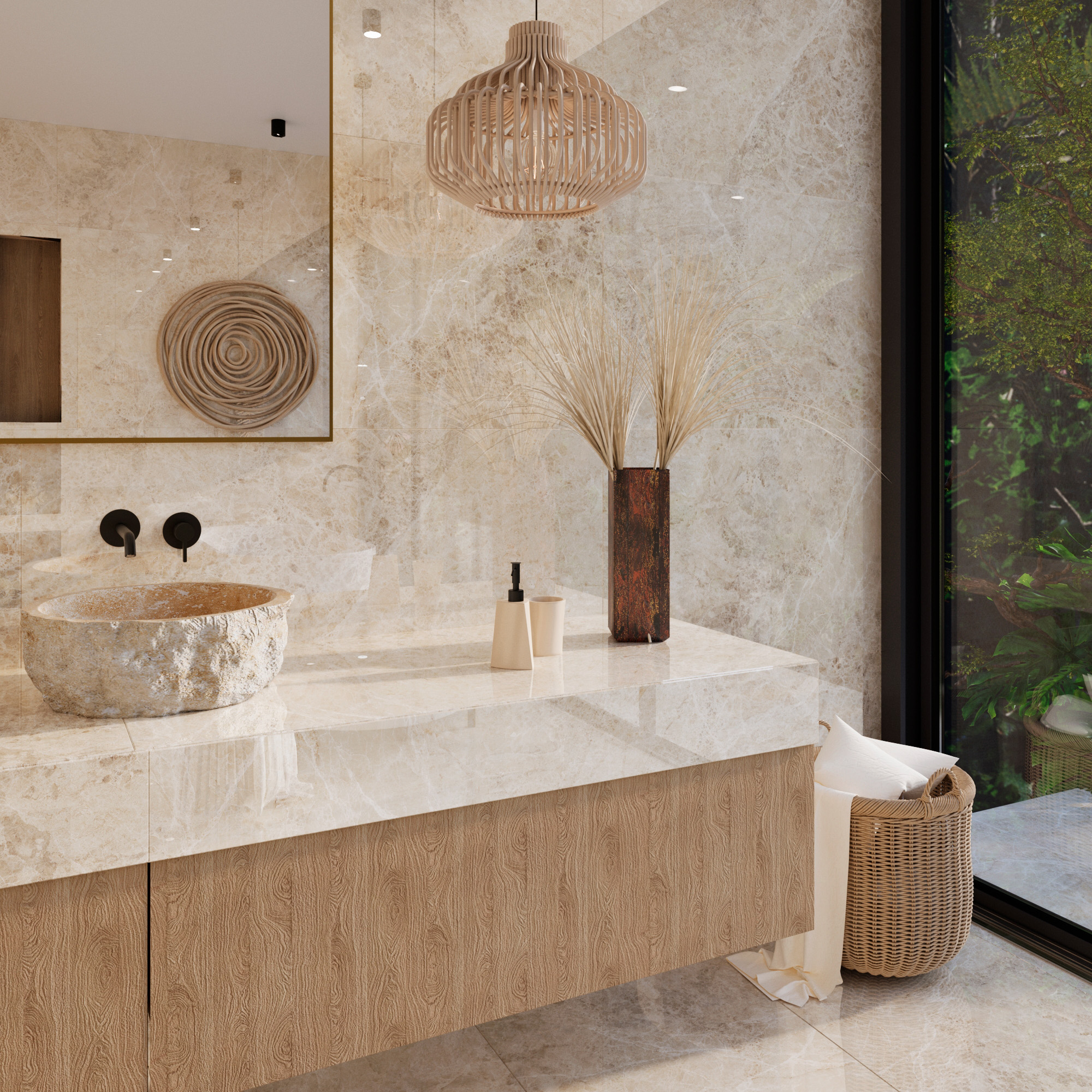 Керамогранит EMPERADOR BEIGE / коллекция arcadiaceramica / производитель Arcadia Ceramica / страна Индия