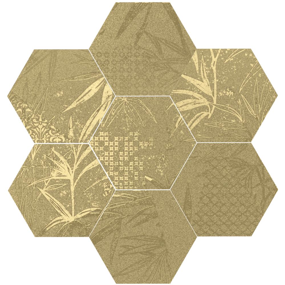 Керамическая плитка MAGNET TROPIC GOLD 15X17 / коллекция Magnet / производитель globusceramica / страна 