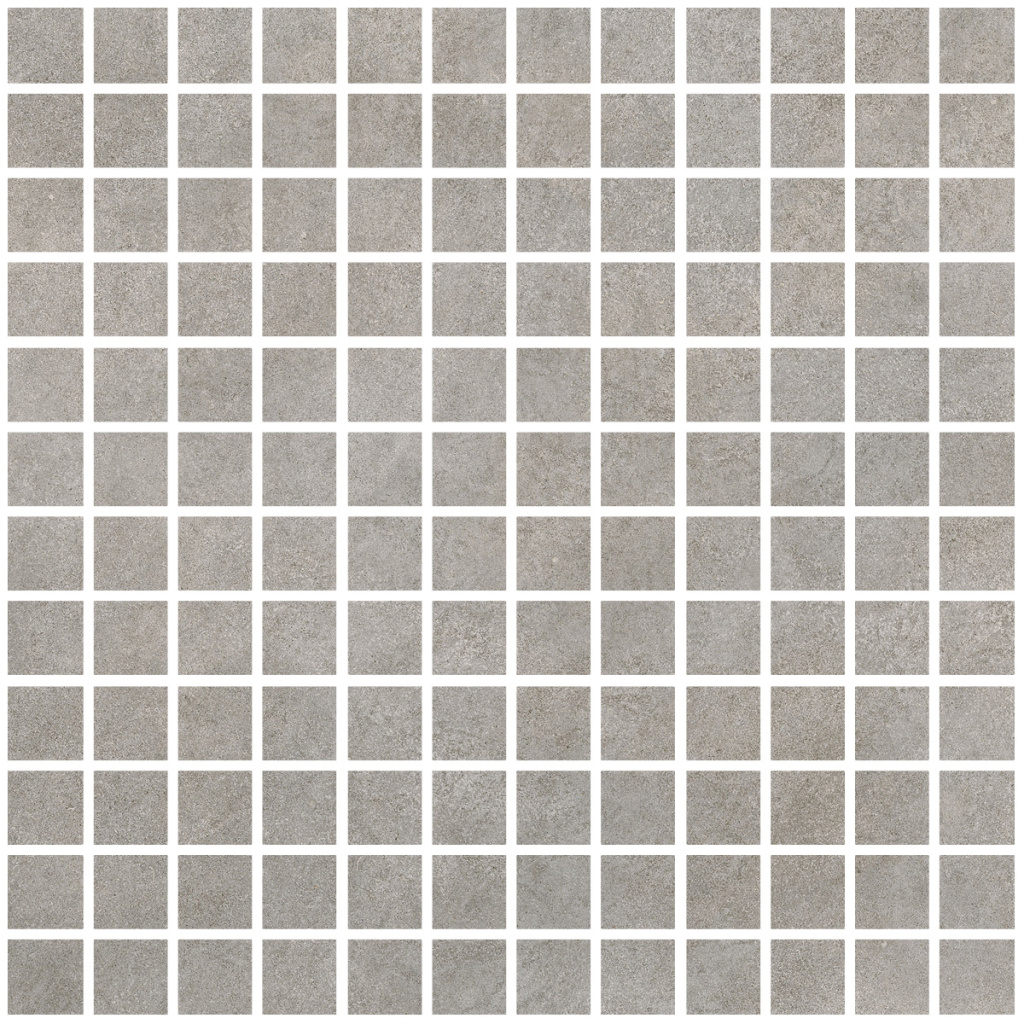 Керамическая плитка Керамогранит Kovo Mosaic 25 Silver Anti-Slip 30x30 / коллекция Kovo / производитель Living Ceramics / страна Испания