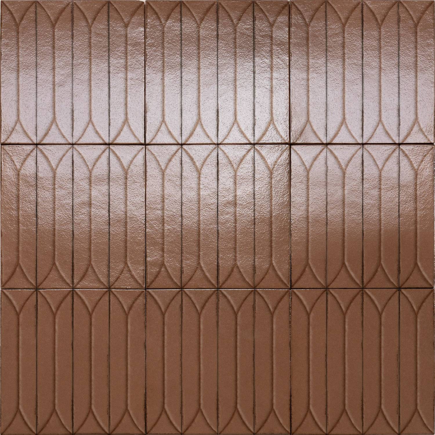 Керамогранит Terramater Cotto 3D Losanga Lux str Плитка 9.1x37.5 / коллекция Terramater Marazzi Italy / производитель Marazzi Italy / страна Италия