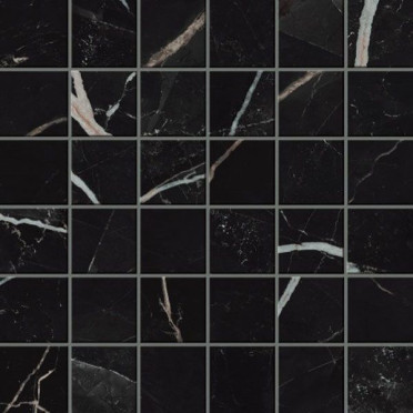 Керамогранит 610110000815 Мозаика напольная EMPIRE CALACATTA BLACK MOSAIC LAP 30x30 см / коллекция EMPIRE/ЭМПАИР ATLAS CONCORDE / производитель Atlas Concorde Russia / страна Россия