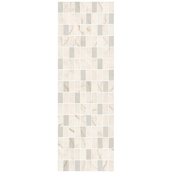 Керамическая плитка MM12142 Декор Театро беж светлый мозаичный 25x75 (5шт) / коллекция ТЕАТРО Kerama Marazzi / производитель Kerama Marazzi / страна Россия
