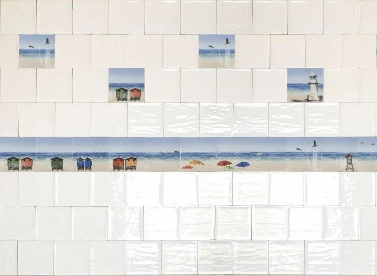 Керамическая плитка Плитка Blanco Beach Decor Mix 15*15 / коллекция Blanco / производитель Fabresa / страна Испания