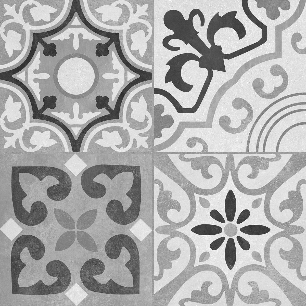 Керамическая плитка Плитка Passage Negro 45*45 / коллекция Passage / производитель Geotiles / страна Испания