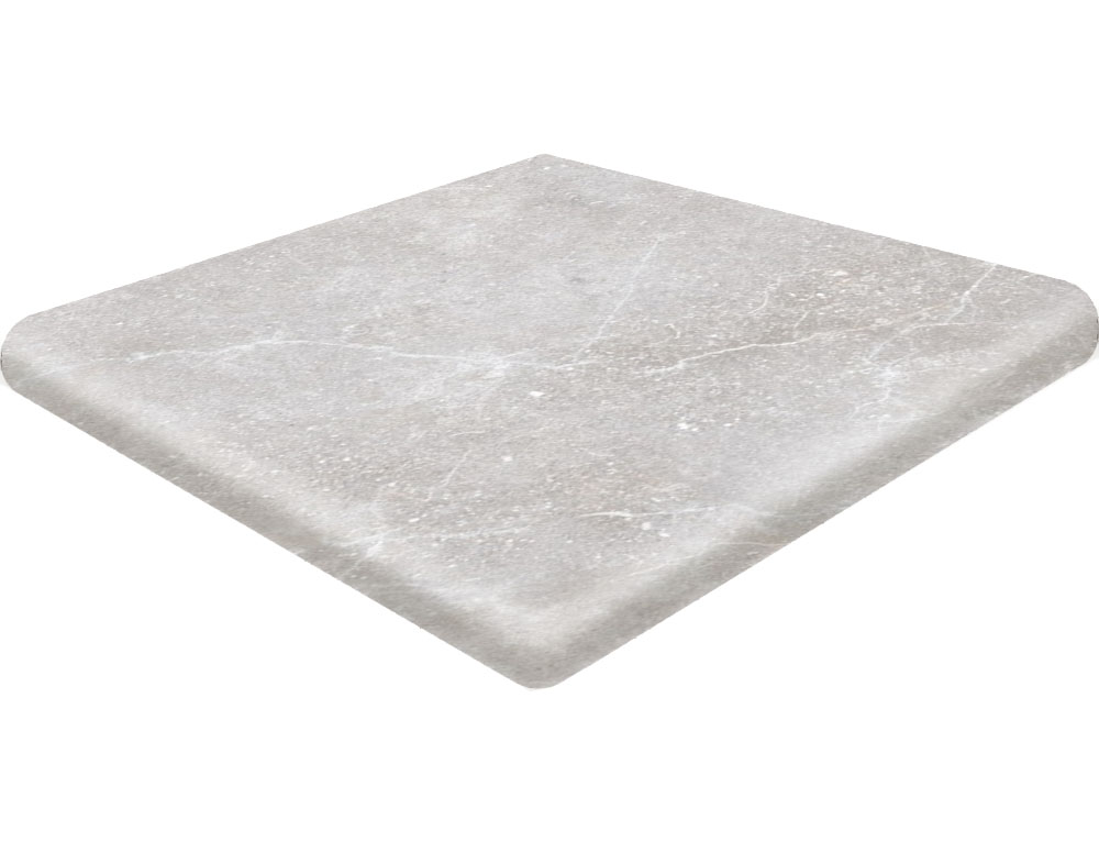 Керамогранит Керамическая плитка Esquina Redonda Petra Gris Antideslizant / коллекция PETRA / производитель  / страна Испания