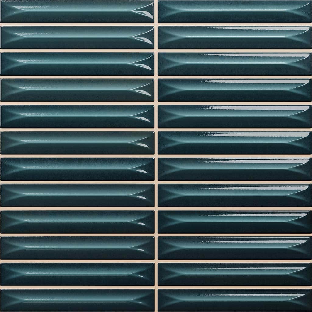 Керамическая плитка NAIROBI ARROW BLUE 1,5X10 20x20x0,78 (1м/25шт) / коллекция TERRE / производитель CERAMICA VILAR ALBARO / страна Испания