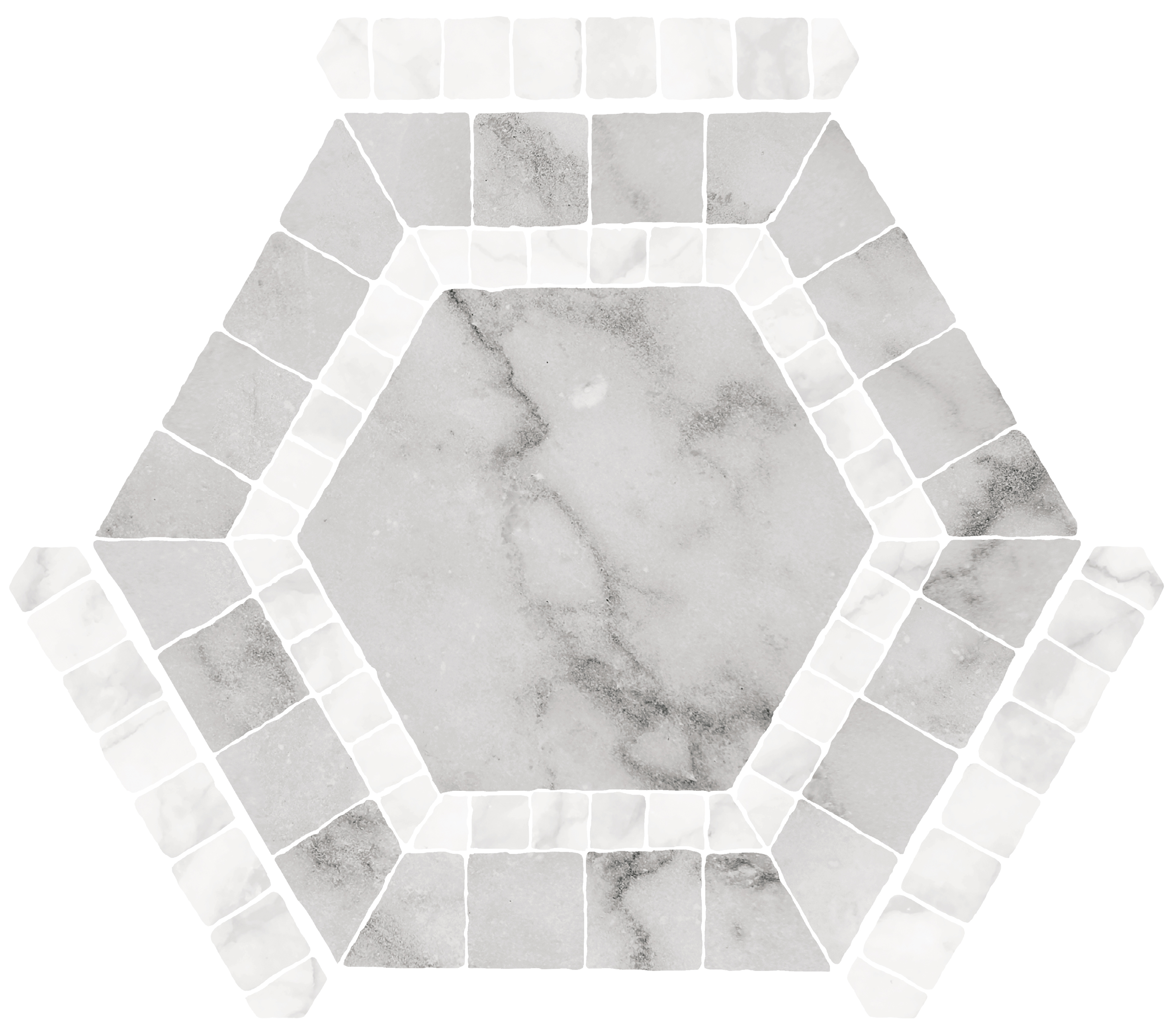 Керамогранит Керамогранит Monopole Ibiza Grey 22x25 / коллекция rkeramika Avant / производитель Monopole / страна Испания