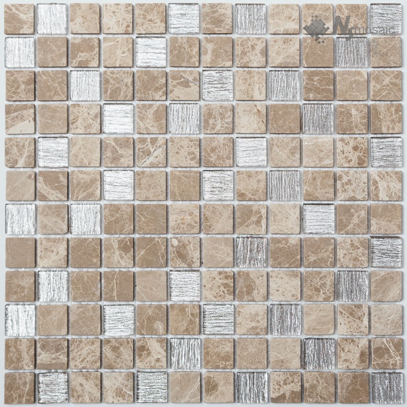 Мозаика K-754 камень матовый (23*23*4) 298*298 / коллекция STONE series / производитель NS-Mosaic / страна Китай