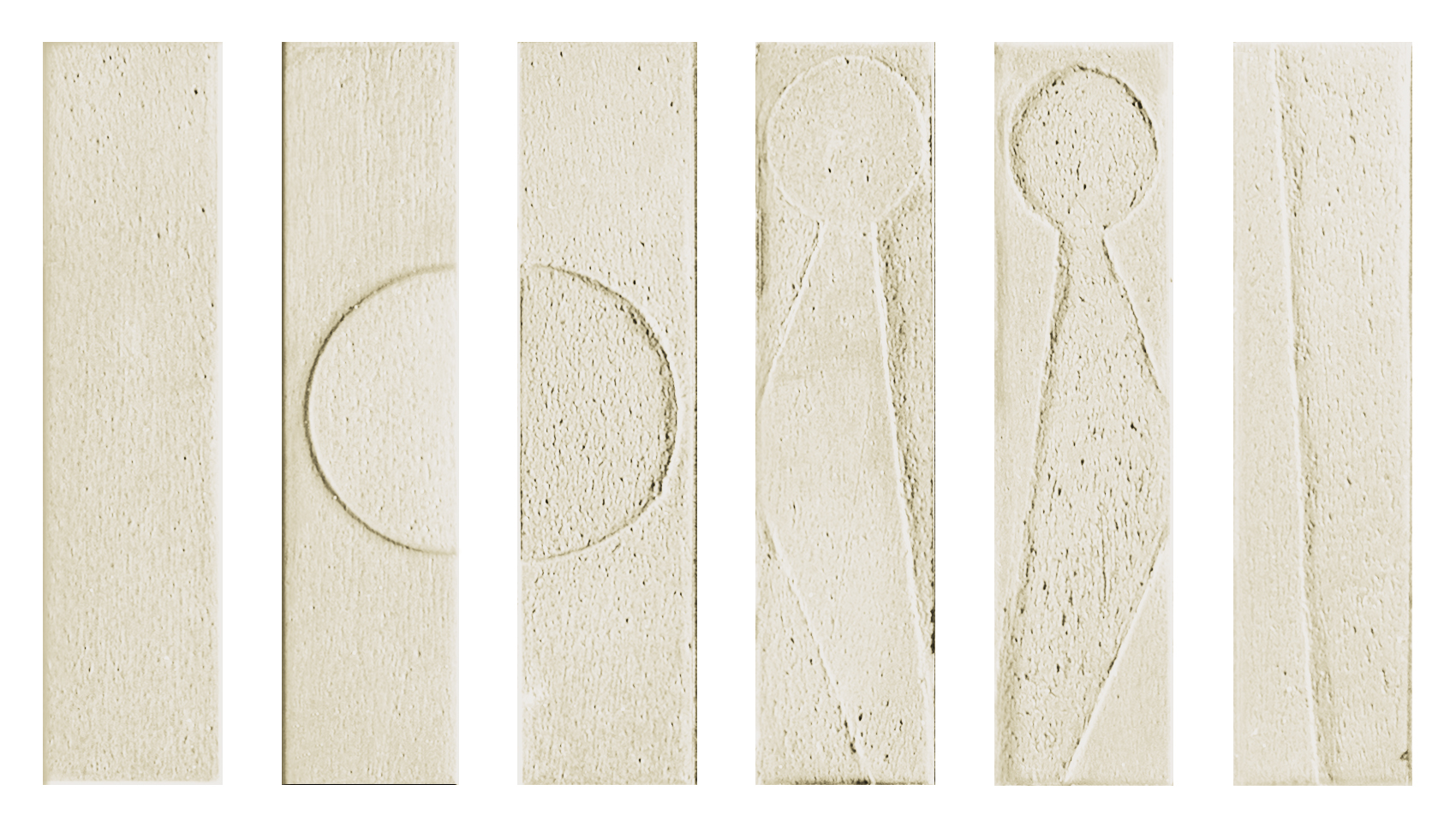 Керамогранит KOINE ALPHABET GESSO 4,5X18,6 / коллекция KOINE Settecento / производитель Settecento / страна Италия