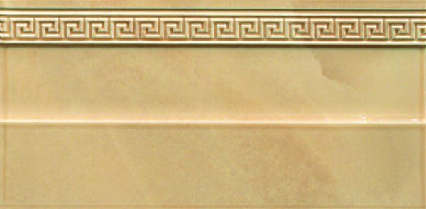 Керамическая плитка 600130000015 Плинтус VESTA ZOCCOLO DORATO 12,5х25 см / коллекция СТОК / производитель Atlas Concorde Russia / страна Россия