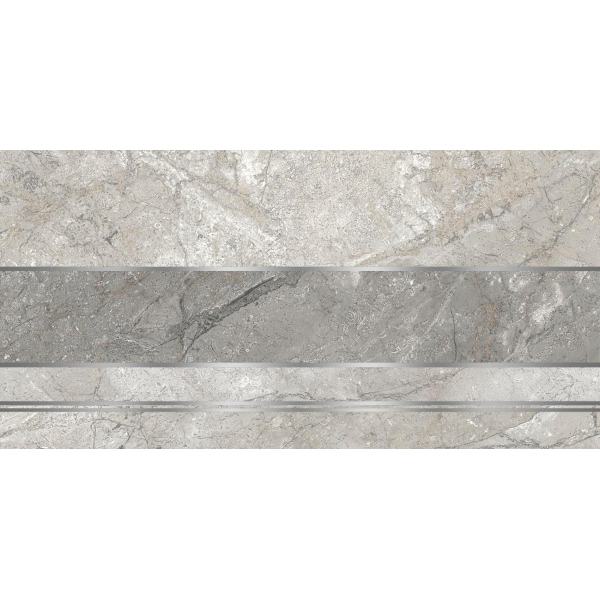 Керамическая плитка Декор Этна D1 широкая полоса серый 30х60 (5шт) / коллекция ЭТНА AXIMA / производитель AXIMA / страна Россия
