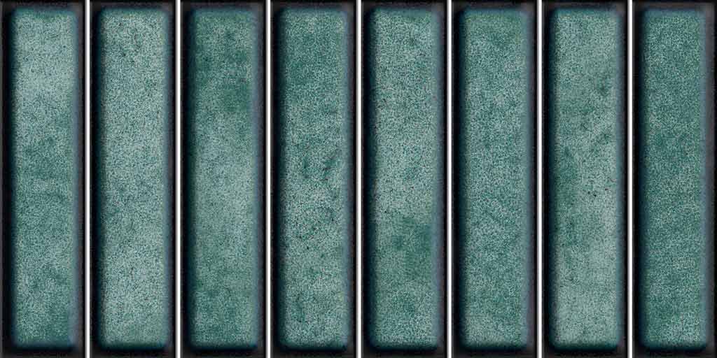 Керамическая плитка DOMINO VERDE 15x30x0,9 (1м/22шт) / коллекция Domino / производитель El Barco / страна Испания