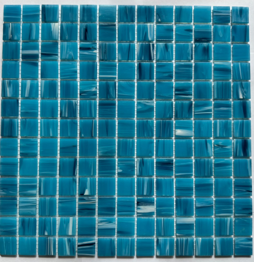 Мозаика PIX 138 из стекла, чип 23x23 мм, сетка 327х327х4 мм / коллекция Pixmosaic / производитель Pixmosaic / страна 